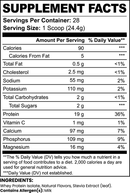 Blackout Vanilla Protein